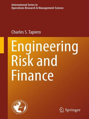 cover image of Engineering Risk and Finance
